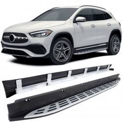 Πλαϊνά σκαλοπάτια AMG look για Mercedes-Benz GLA-Class (H247) 2020 - 2024